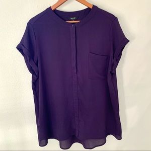 Simply Vera Deep Purple Blouse
